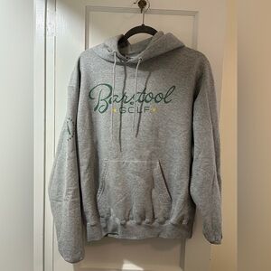 Barstool Golf Champion Gray Hoodie